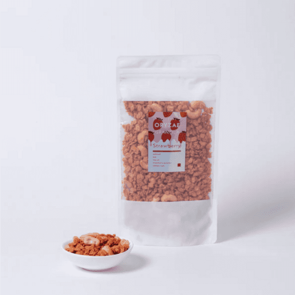 砂糖不使用麹の甘さ＜糀グラノーラ・いちご＞
