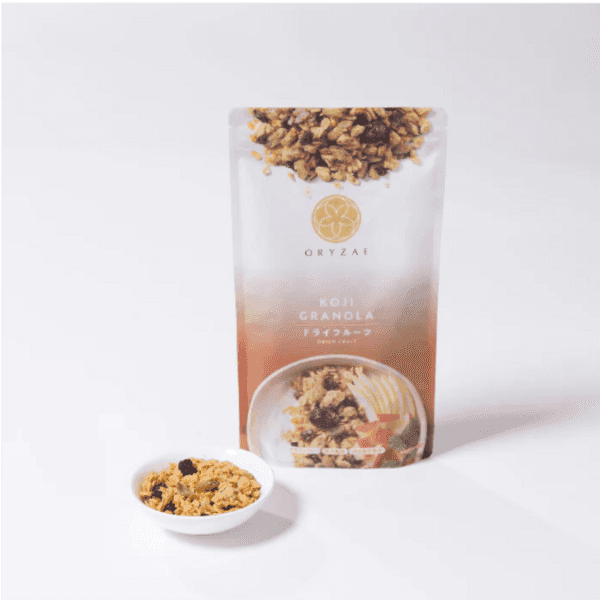 砂糖不使用麴の甘さ＜糀グラノーラ・ドライフルーツ＞