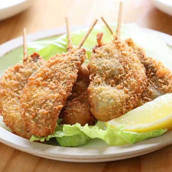 スパイスいわし串カツ