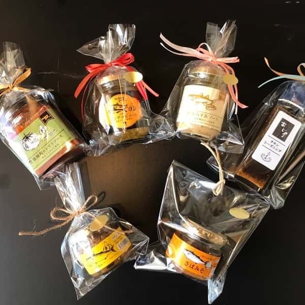 無添加＜漁師町の瓶詰めプチギフト＞アンチョビ・からすみ・トマトソース・さばみそソース