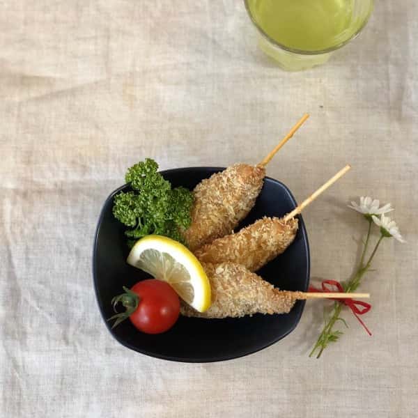 サーモン串フライ
