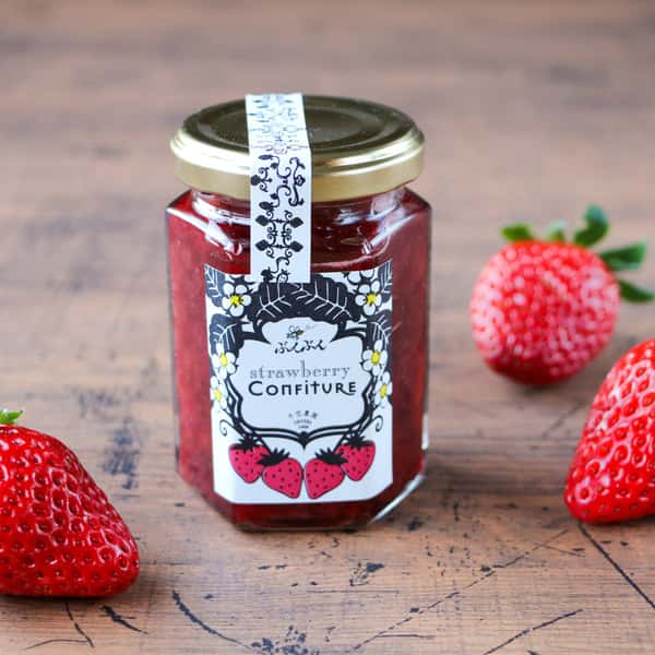ごろごろ果実たっぷり、ぶんぶんいちごのコンフィチュール