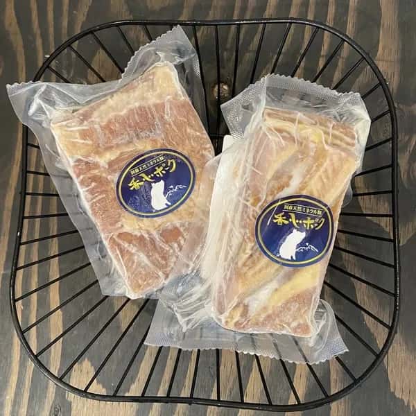 ＜香心ポークオリジナル＞無添加ベーコン