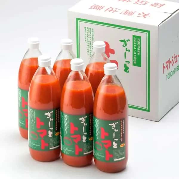 【定期購入】北海道濃厚トマトジュース「ぎゅーっとトマト」