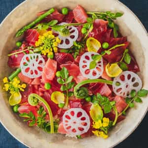 【冷凍】メバチまぐろ　中とろ・赤身　たっぷり1kgセット