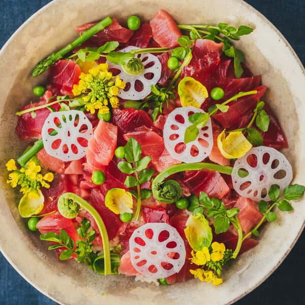 【冷凍】メバチまぐろ　中とろ・赤身　たっぷり1kgセット