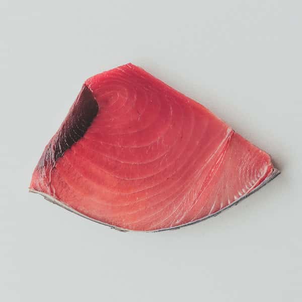 【冷凍】天然メバチまぐろ<トロ・赤身> 断面刺し300g