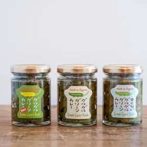 唐辛子農家の作るグリーンカレーペースト＜グルグルグリーンカレー＞農薬化学肥料不使用・厳選素材