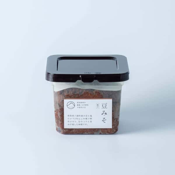 豆みそ　農薬・肥料不使用　木桶3年熟成