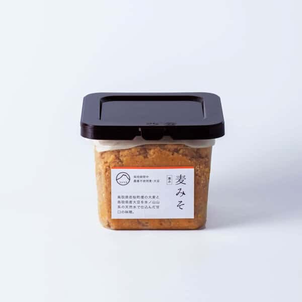麦みそ　農薬不使用×天然麹菌(野生麹菌)