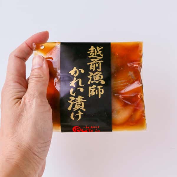 越前漁師カレイ漬け　新鮮加工　化学調味料・保存料不使用