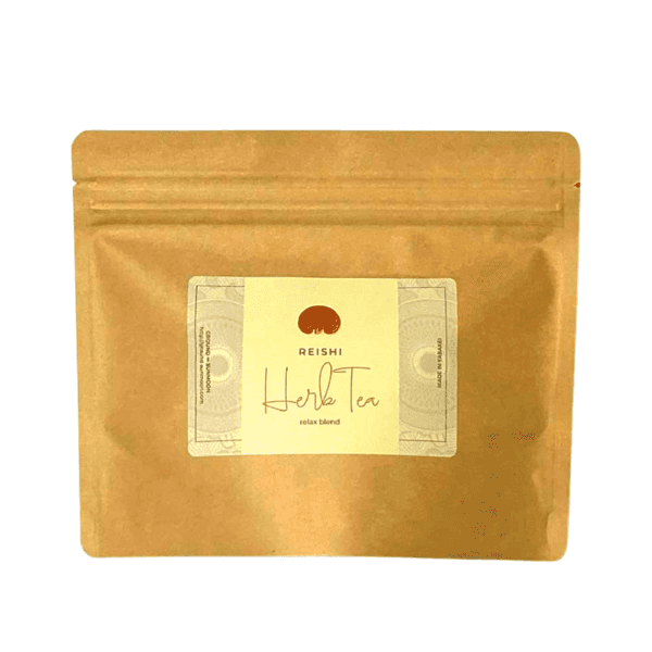 〈REISHI HERB TEA〉国産無農薬原木栽培霊芝入りハーブティー