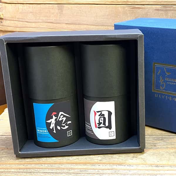 じっくり熟成＜やさしいMISO ギフトセット A ＞２種類の熟成度合が楽しめる自然栽培の原材料使用