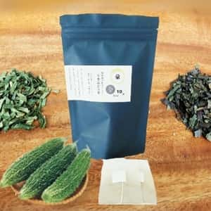 ビワの葉入り！秋摘みブレンドうまぶどう茶（有機JAS認証取得済茶葉使用）★手軽なお湯出し＆煮出しもOK!