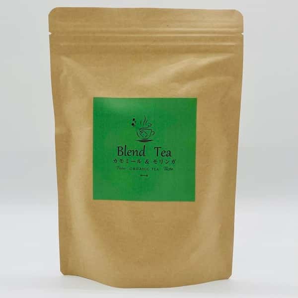 宮崎県産　ブレンドハーブティー　モリンガ＆カモミール　"ティーパック" 農薬不使用　無添加　安心安全の植物由来のティーパック使用　朝摘み　自然栽培　安心安全の国産品　農薬栽培期間中不使用　厳選ブレンド