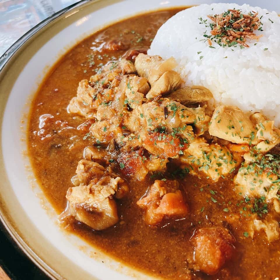 グルテンフリーのカレー 背景