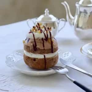 ミックスベリードーナツケーキ（菊芋入り）【完全オーガニック・グルテンフリー・低糖質】「甘いものへの依存」を至福の栄養学で書き換えるシュガーデトックススイーツ