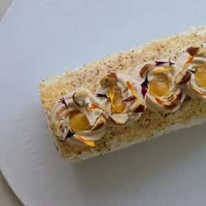 栄養学とアートの融合。甘味料不使用未体験の口福・VEGGI de PAN （5月はヘーゼルナッツロールケーキVEGGI de PAN)【完全オーガニック・グルテンフリー・低糖質】