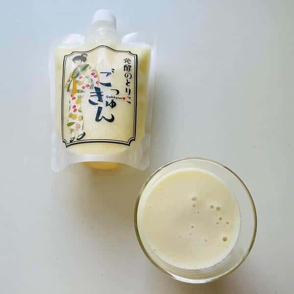 糀菌が活きてる❗生甘酒スムージー（パインアップル）