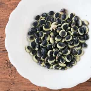信州の伝統野菜【鞍掛豆】（海苔風味の大豆）｜農薬・肥料・除草剤不使用