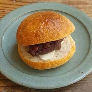 国産小麦の石窯パン＜あんバターサンド＞ヴィーガンなのにコクのある美味しさ！