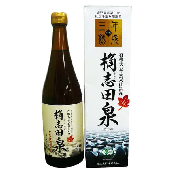 三年熟成【桷志田 泉】 有機大豆・有機玄米仕込み 