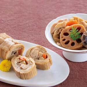 金沢伝統の郷土料理〈加賀じぶ煮とすだれ麩のじぶ煮巻〉昔ながらの丸大豆醤油と本みりんで仕上げた安心惣菜詰め合わせ