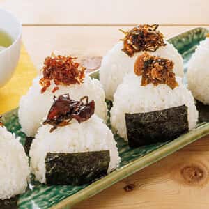 ごはんをよりおいしく〈やさしい味に仕上げたおにぎりの心セット〉食品添加物不使用で安心ごはんのお供詰め合わせ６種たらこ昆布・かつお昆布・しいたけ昆布・ごま昆布・生姜昆布・梅昆布