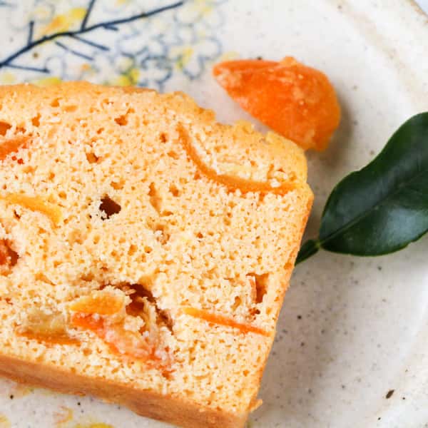 グレインフリーケーキブレッド【フレッシュ金柑】穀物・小麦・米粉・白砂糖・乳製品不使用＊再販開始