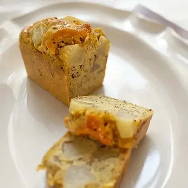 【販売期間外】グレインフリーケーキブレッド＊和梨＆アールグレイ＜穀物・小麦・米粉・白砂糖・乳製品不使用＞