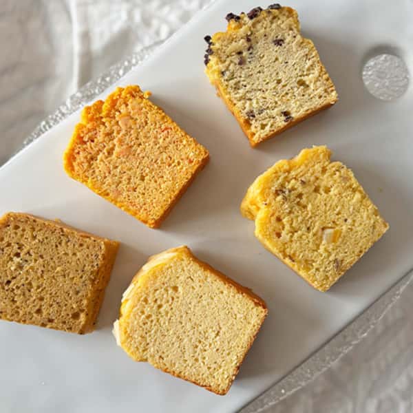 【２月限定】グレインフリー（穀物不使用）ケーキお試し5個アソート（クール便対応商品）