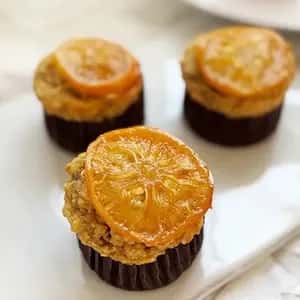 【ベイクドオーツマフィン＊レモンクリーム】