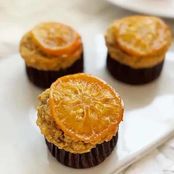 【ベイクドオーツマフィン＊レモンクリーム】