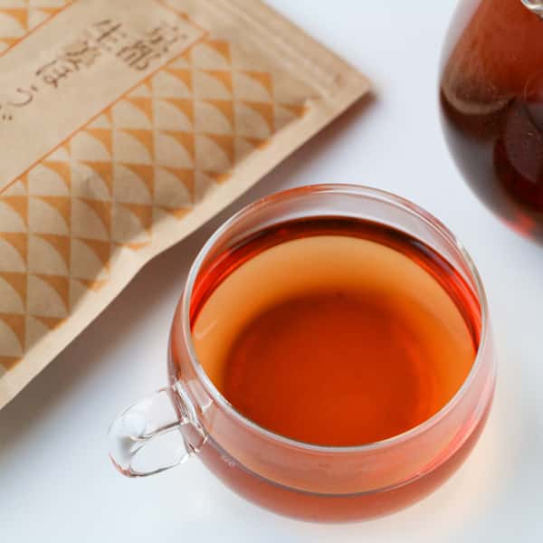 農薬・化学肥料不使用の自家栽培生姜と有機茶葉で作る＜京都生姜ほうじ茶＞