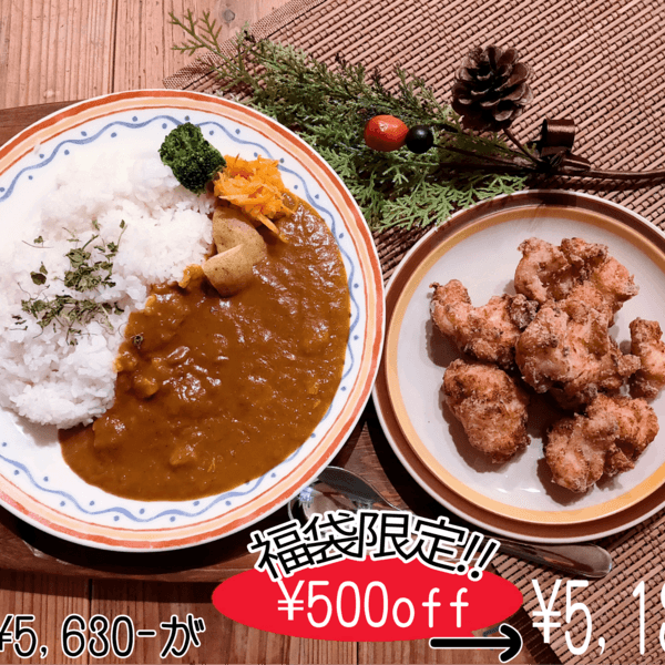 限定福袋!!　素材厳選スパイスカレー4種と四万十鶏のからあげセット＜無添加・グルテンフリー・砂糖不使用＞