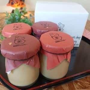 コク旨、とろける。身体にやさしいプリン。"国産京きな粉プリン"《食品添加物・小麦・砂糖・卵不使用》4個入り