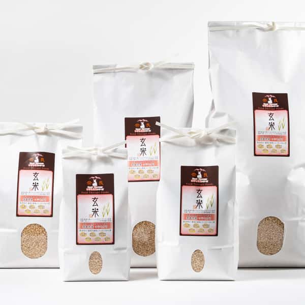 令和5年度産　/　奈良県産有機JAS認証玄米100％使用コシヒカリ1等米