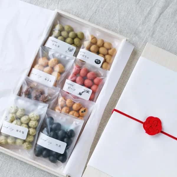 木箱のしあわせ菓子ギフト 内祝や引き菓子や縁起菓子