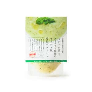 【野菜が美味ければポタージュも美味い！】ミントが香る、きゅうりと塩麹のギリシャ風冷製発酵ポタージュ