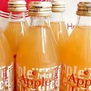 【無農薬・無添加】まっかなほんとのリンゴジュース180ｍｌサイズ