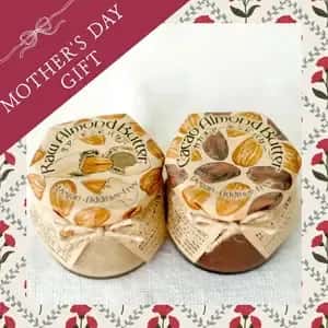 〈母の日ギフト〉【生アーモンドバター120g＆カカオアーモンドバター120g】どっちも楽しめる！食べ比べセット