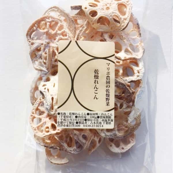 乾燥れんこん 100g
