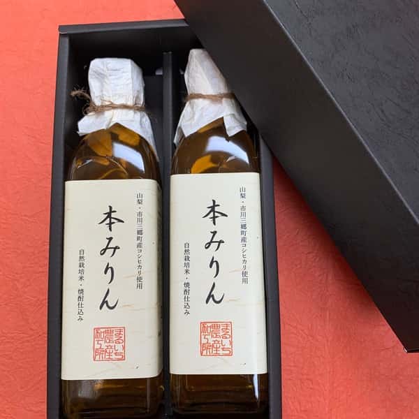 贈り物に迷ったときはこれ！「本みりん　２本セット」国産米100%