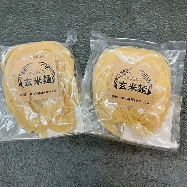 無添加　玄米麺