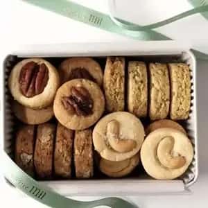 グルテンフリー＆ヴィーガン＜ナッツクッキー缶＞小麦・卵・乳・白砂糖・食品添加物不使用で手作り