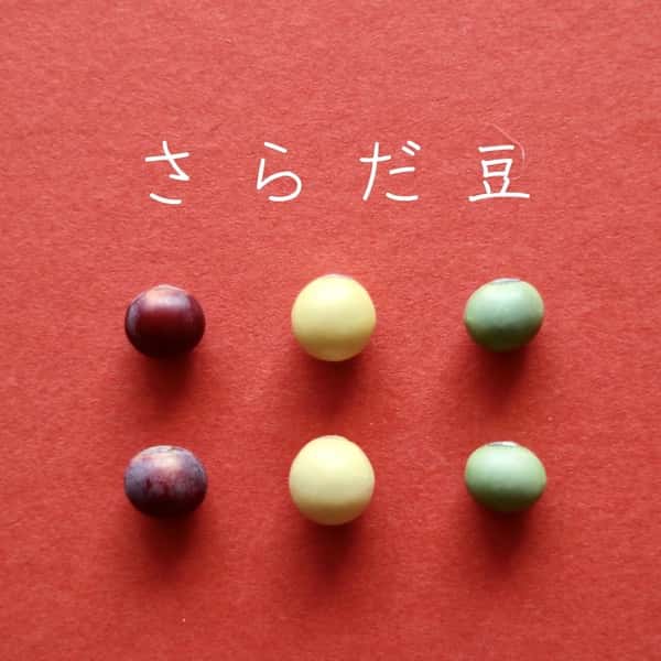 豆【さらだ豆　２００g】赤・白・青で料理をぐんと華やかに