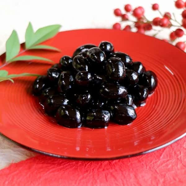 もっちりツヤツヤ！　おせち用　丹波黒大豆甘煮