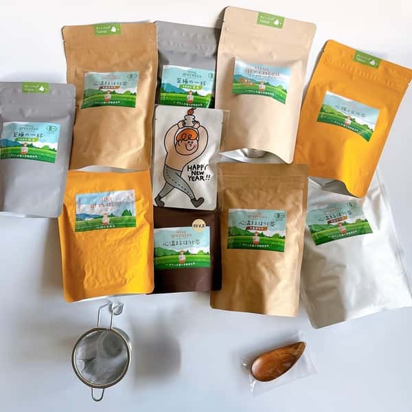 【限定福袋】 2026有機栽培茶の福箱　お茶だけでもお得なのに雑貨付き！＆送料無料