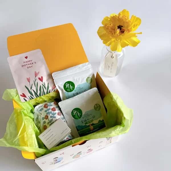 【母の日】新茶ギフト【茶筒セット】　農薬・化学肥料を使わず育てた2026年産の新茶（荒茶）詰め合わせ