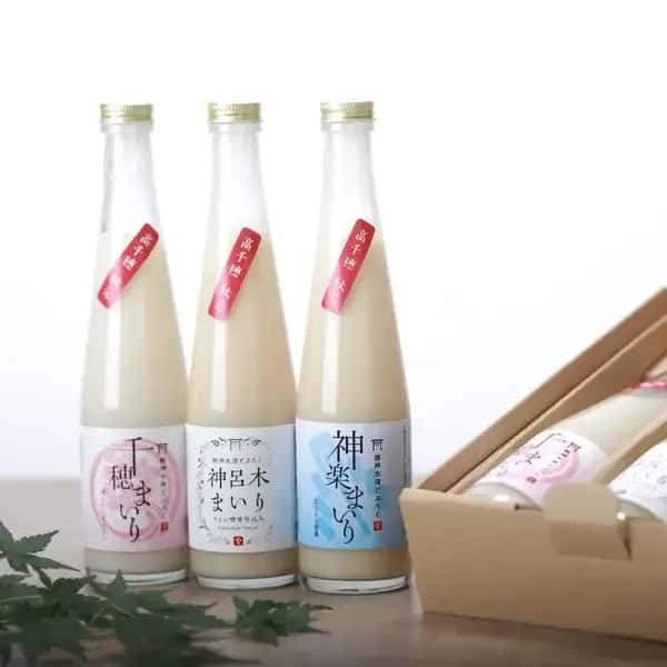 御神水源どぶろく 千穂まいり３種類 飲み比べ 300ml